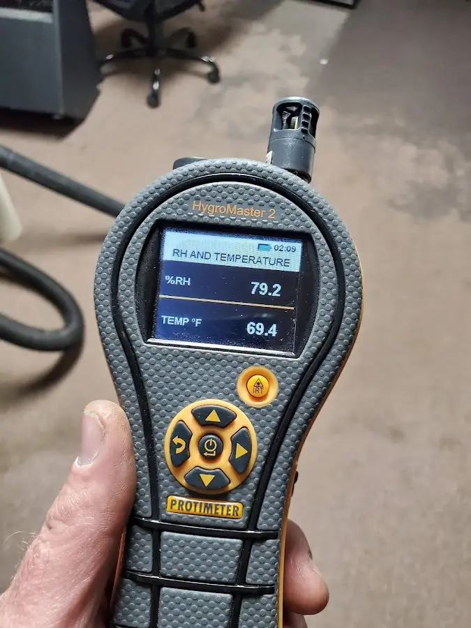 Moisture meter humidity assessment for Fire & Smoke Damage Restoration in Walker